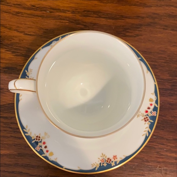 Noritake Embrace pattern cup and saucer - Picture 7 of 7